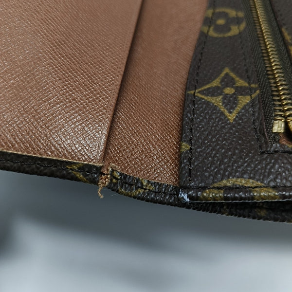 POCHETTE RABAT Monogram Coated Canvas Brown