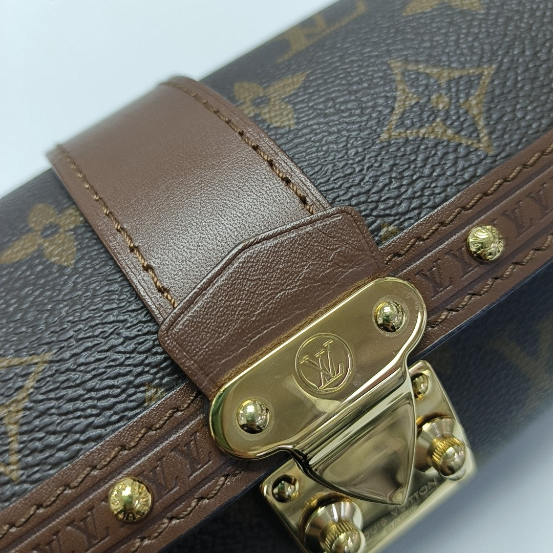 PAPILLON 19 Monogram Coated Canvas Brown