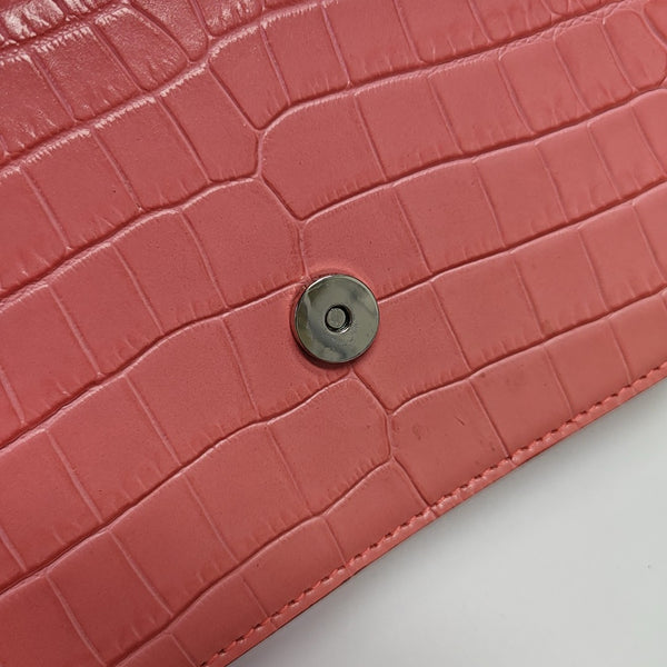 Calfskin Shoulder Bag Pink