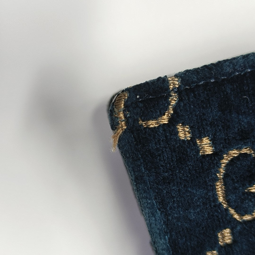 Dionysus Super Mini Monogram Velvet Blue