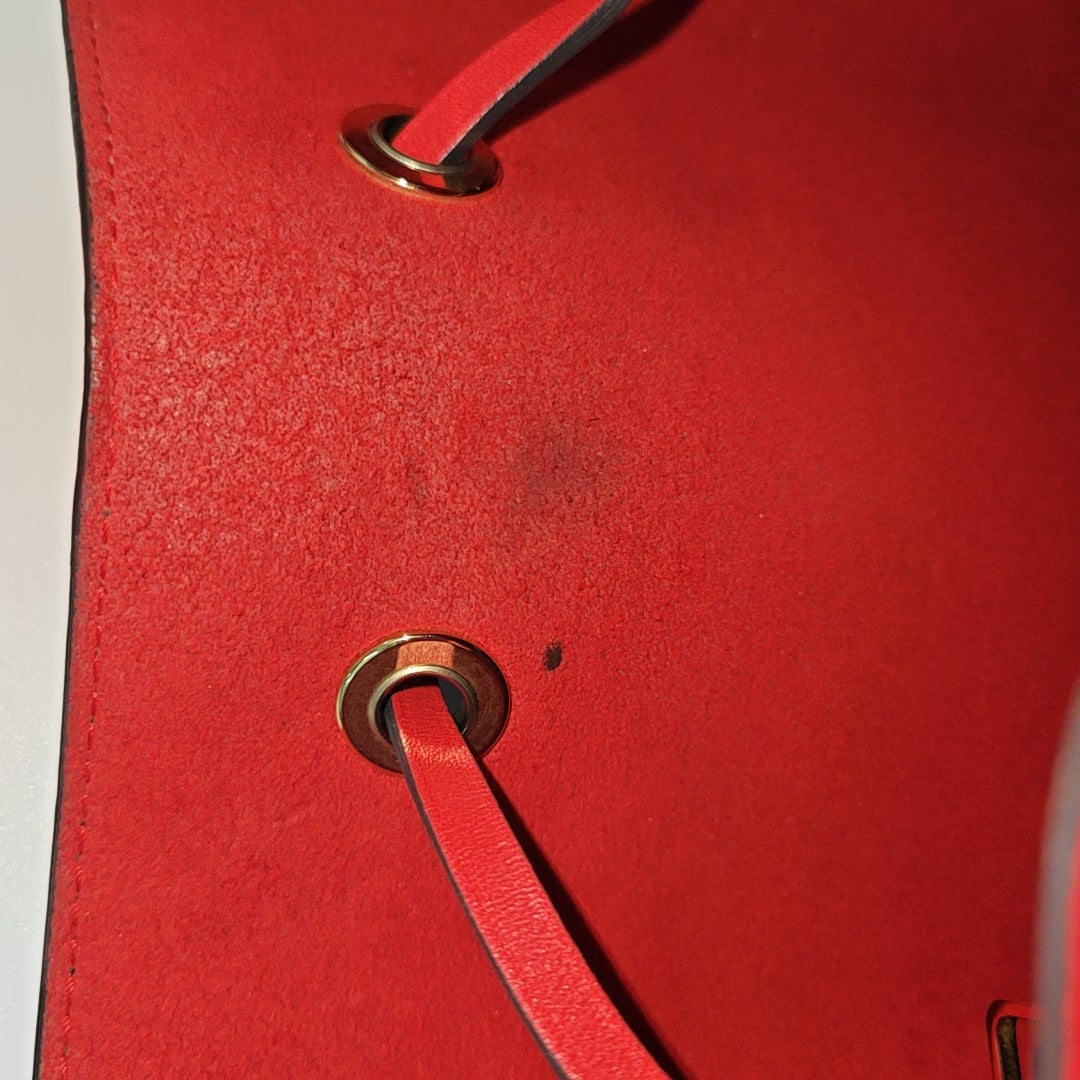 NÉONOÉ MM Monogram Coated Canvas Brown
