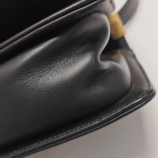 BOY CHANEL Small Quilted Calfskin Black