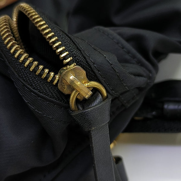 Nylon Backpack Black