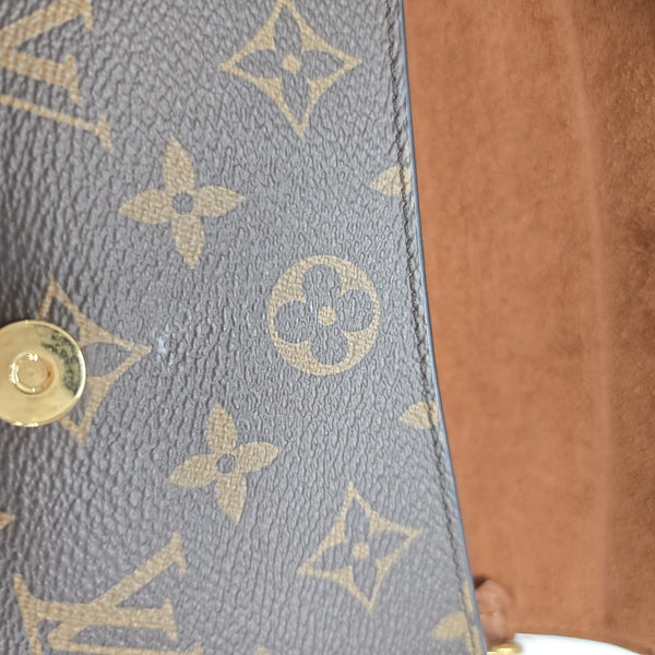 PADLOCK Monogram Coated Canvas Brown
