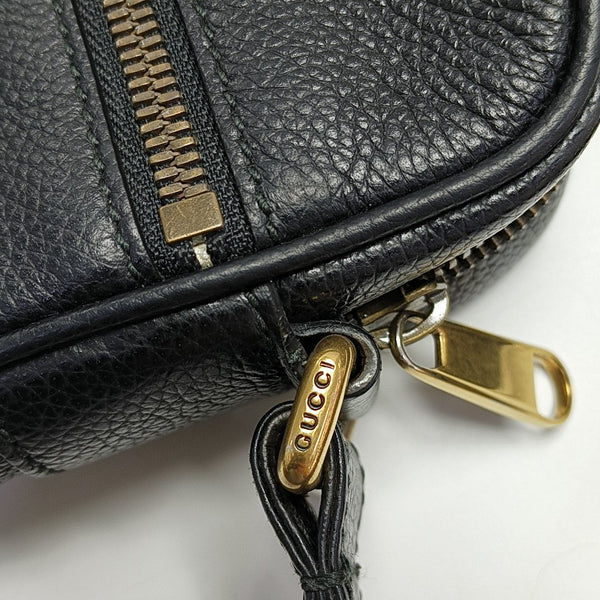 Print Calfskin Black