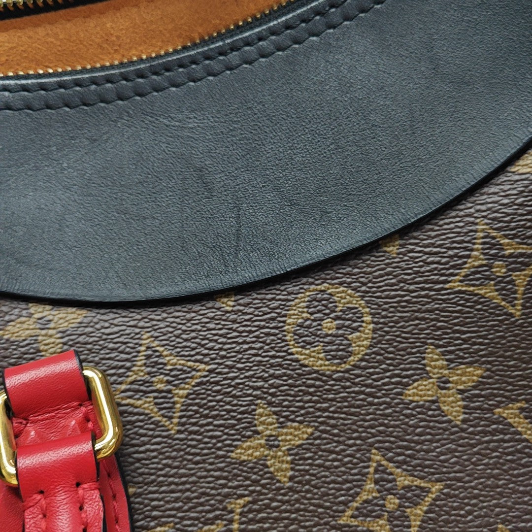 TUILERIES Monogram Coated Canvas Brown