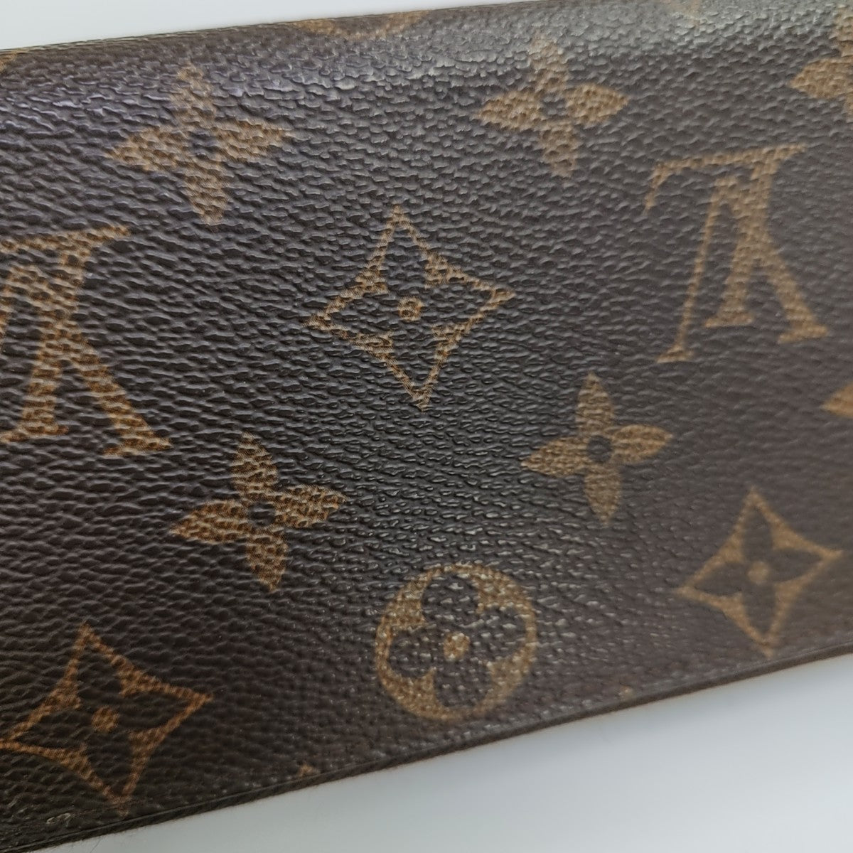 CLÉMENCE Monogram Coated Canvas Brown Wallet