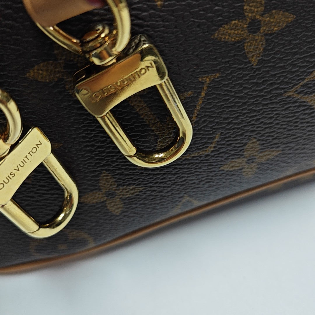 BOULOGNE Monogram Coated Canvas Brown