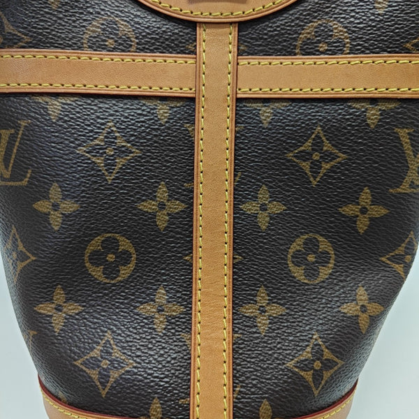 DUFFLE Monogram Coated Canvas Brown