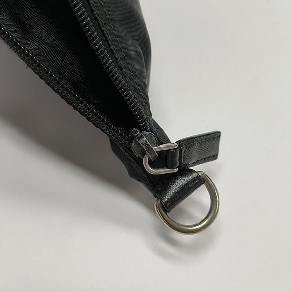 Nylon Shoulder Bag Black
