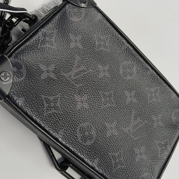 SOFT TRUNK Mini Monogram Coated Canvas Black