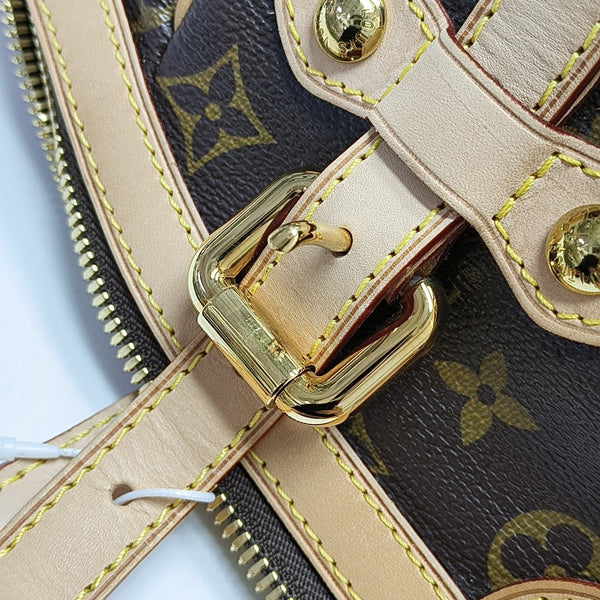 TIVOLI GM Monogram Coated Canvas Brown