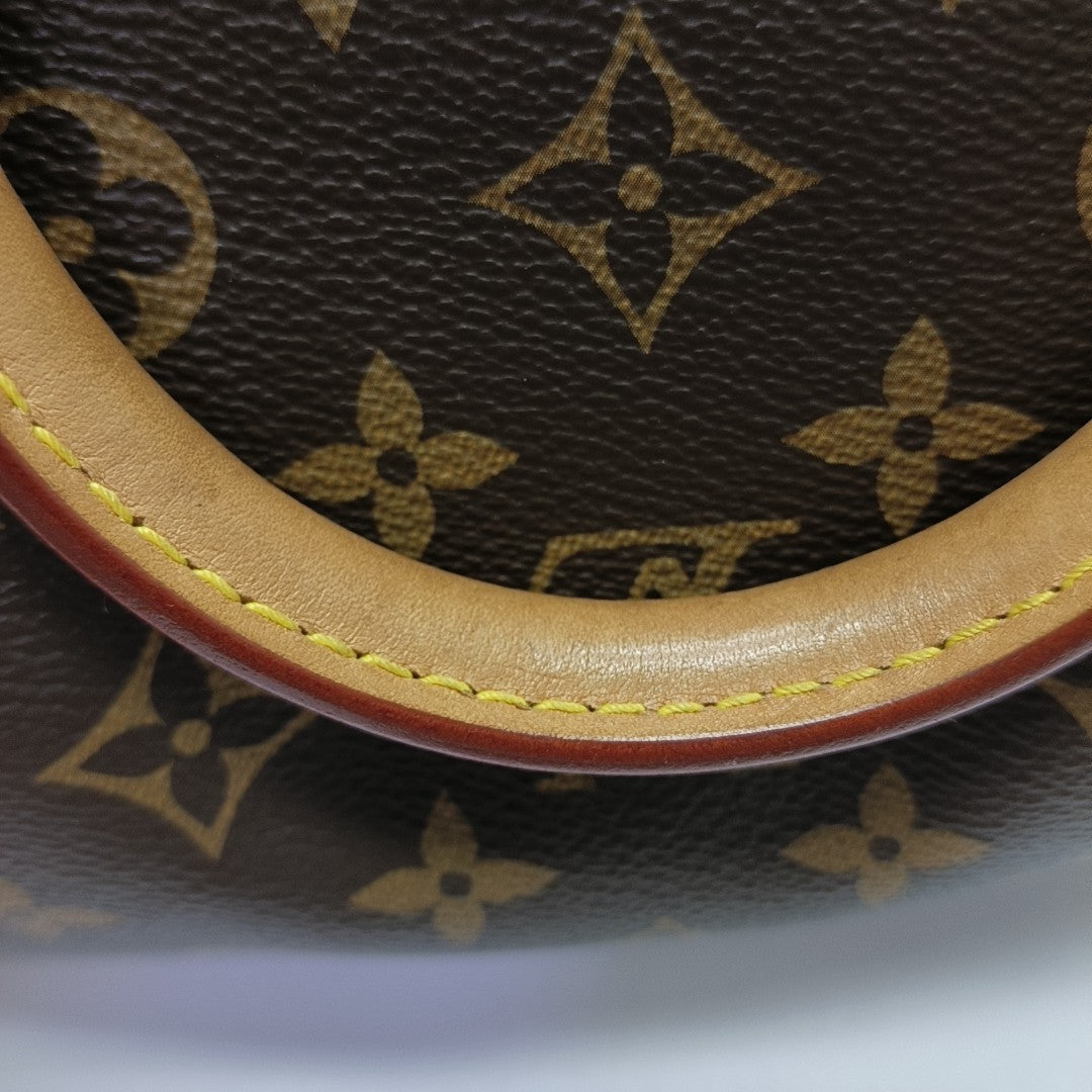 Speedy 25 Lona revestida Monogram marrón