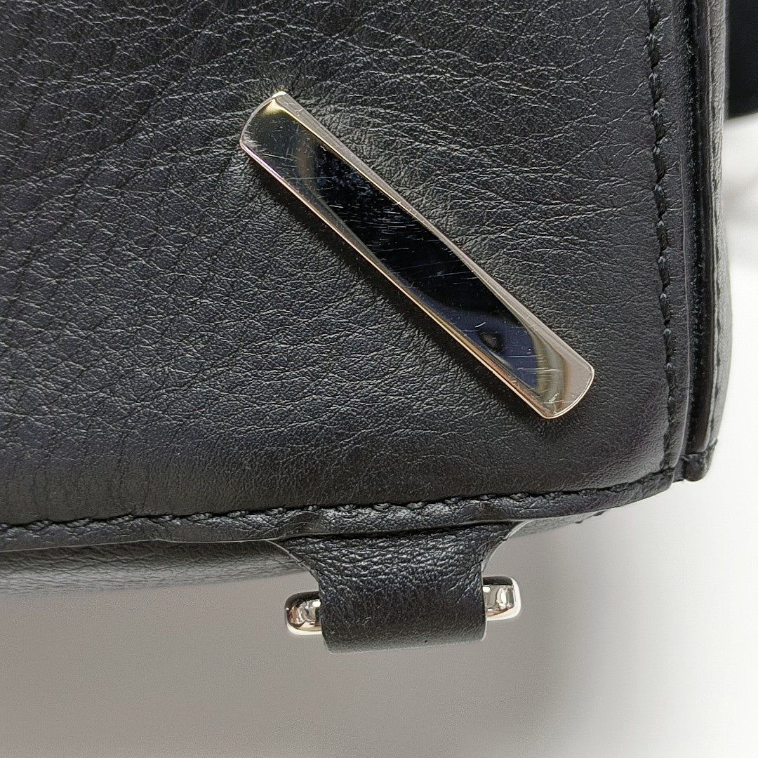 Puzzle Small Calfskin Black