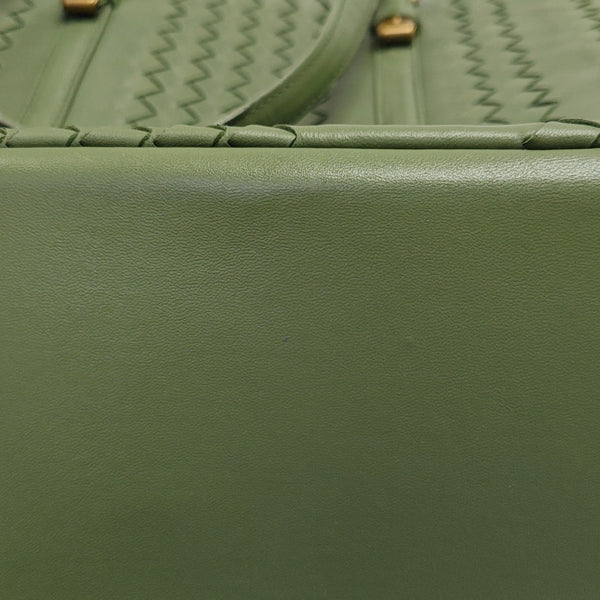 Lambskin Tote Bag Green