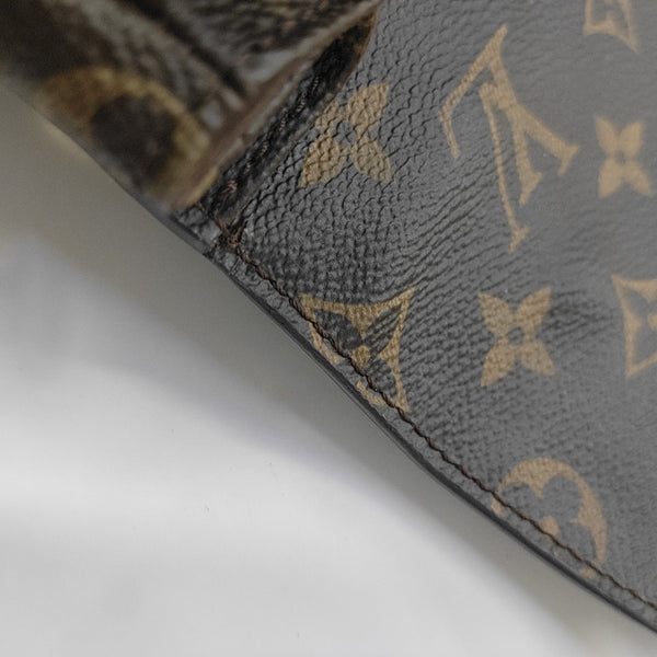 MÉTIS MM Monogram Coated Canvas Brown