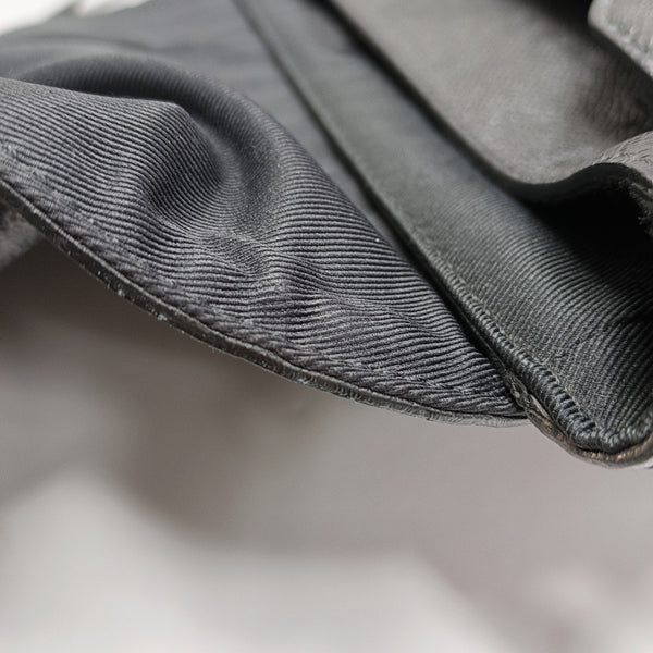 TAIGARAMA Monogram Coated Canvas Black