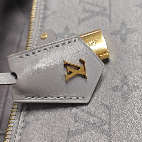 Vanity Chain Pouch PM Monogram Calfskin Gray