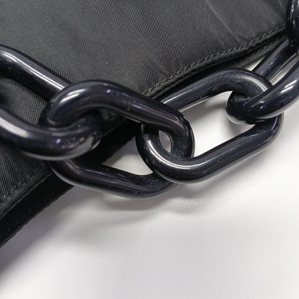 Nylon Shoulder Bag Black
