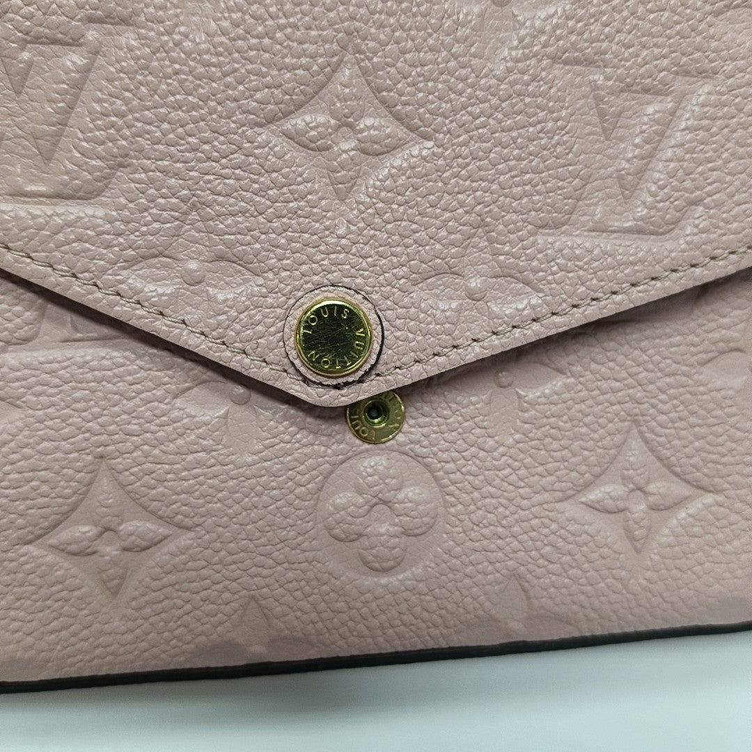 FÉLICIE Monogram Calfskin Pink