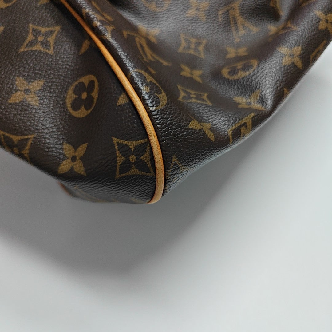 TIVOLI GM Monogram Coated Canvas Brown