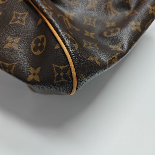 TIVOLI GM Monogram Coated Canvas Brown