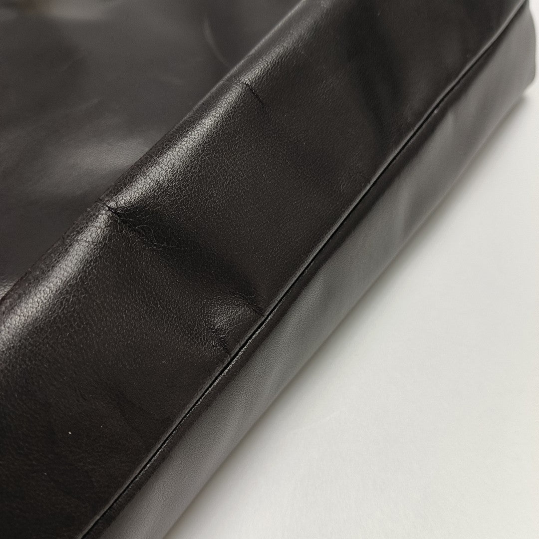 Calfskin Tote Bag Brown