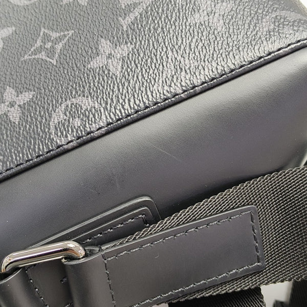 VOYAGER PM Monogram Coated Canvas Black