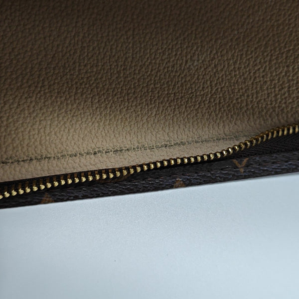 TOILET POCKET 26 Monogram Coated Canvas Brown