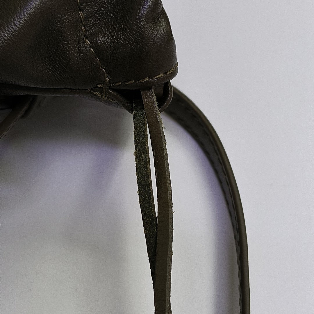 Anagram Monogram Lambskin Green