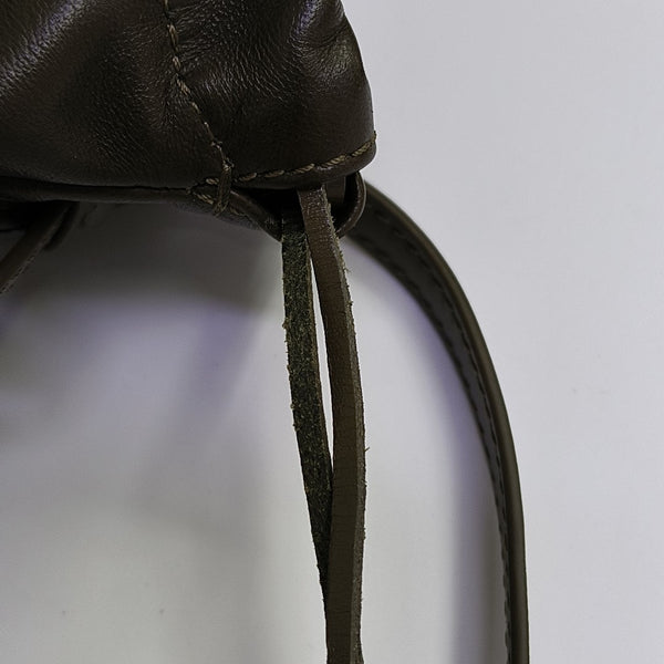 Anagram Monogram Lambskin Green