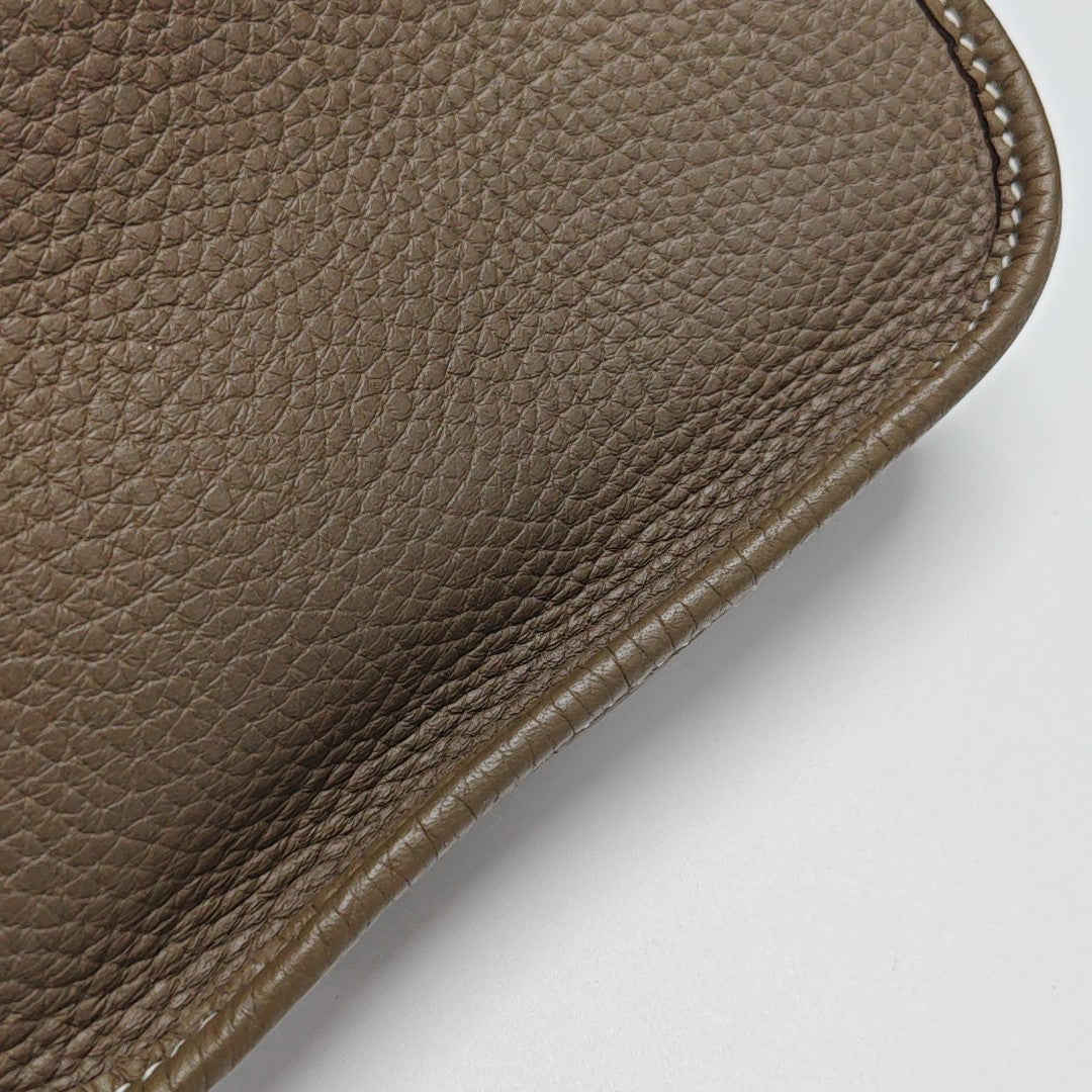 Authenticated pre-owned  Evelyne TPM Clemence Grey - Shoulder Bag at Looply