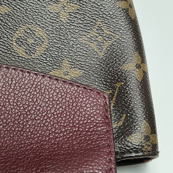 SAINT PLACIDE Monogram Coated Canvas Brown