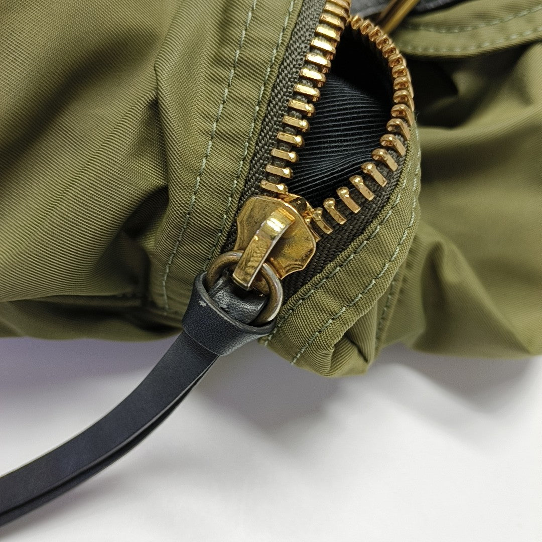 The Rucksack Large Nylon Green