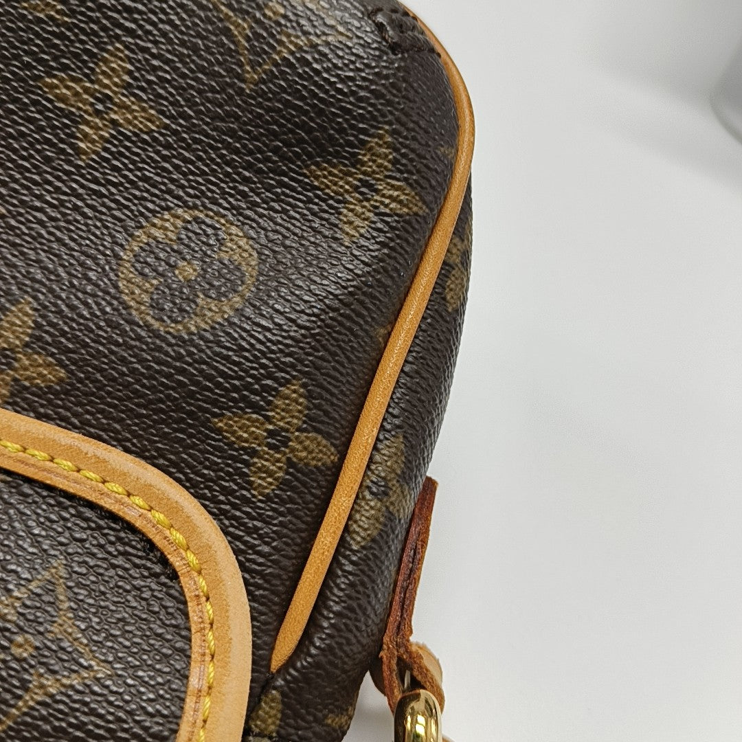 TIKAL Monogram Coated Canvas Brown