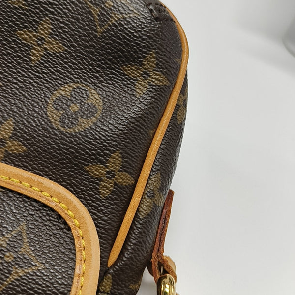 TIKAL Monogram Coated Canvas Brown