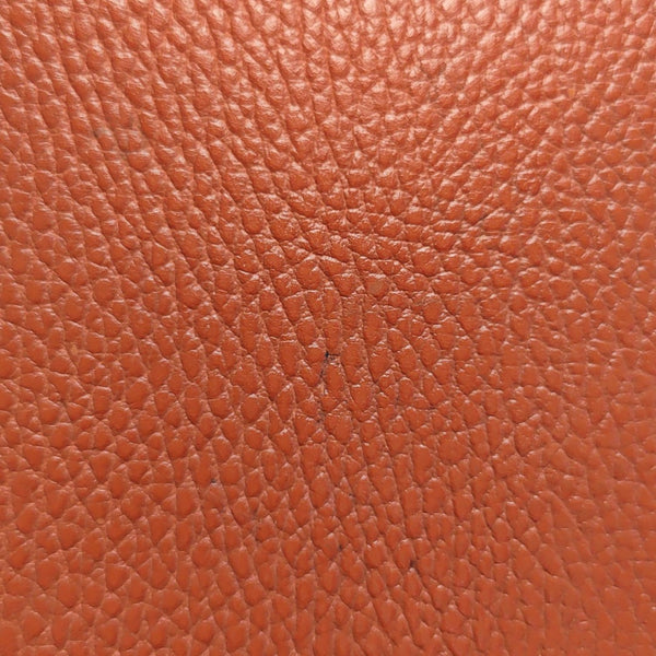 Interlocking G Small Calfskin Orange