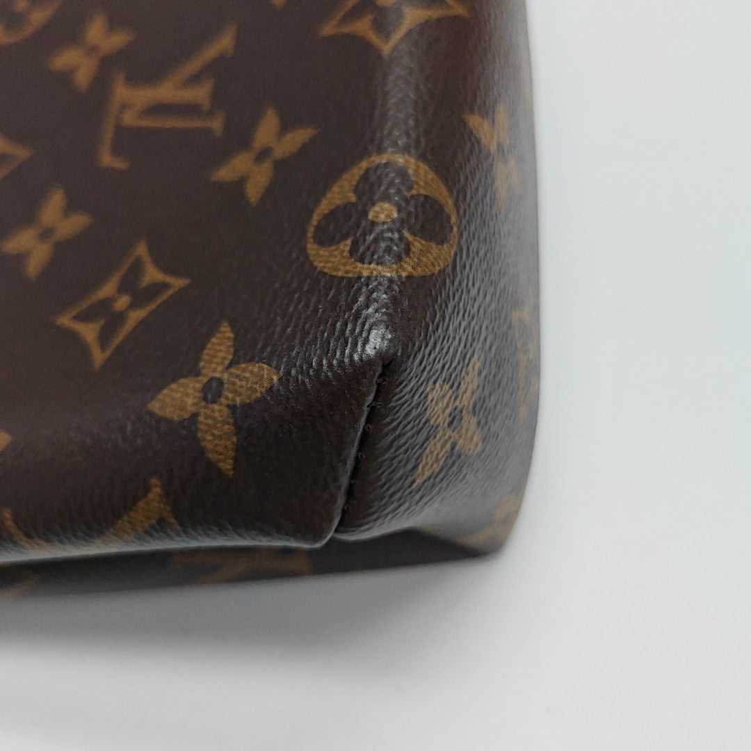 LOCKY BB Monogram Coated Canvas Brown