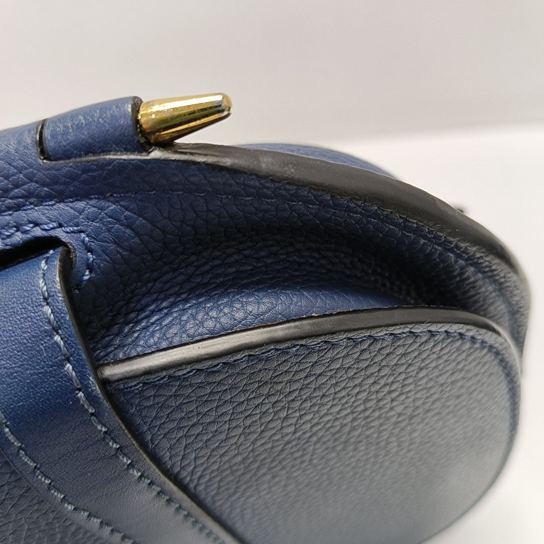 Gate Mini Calfskin Blue