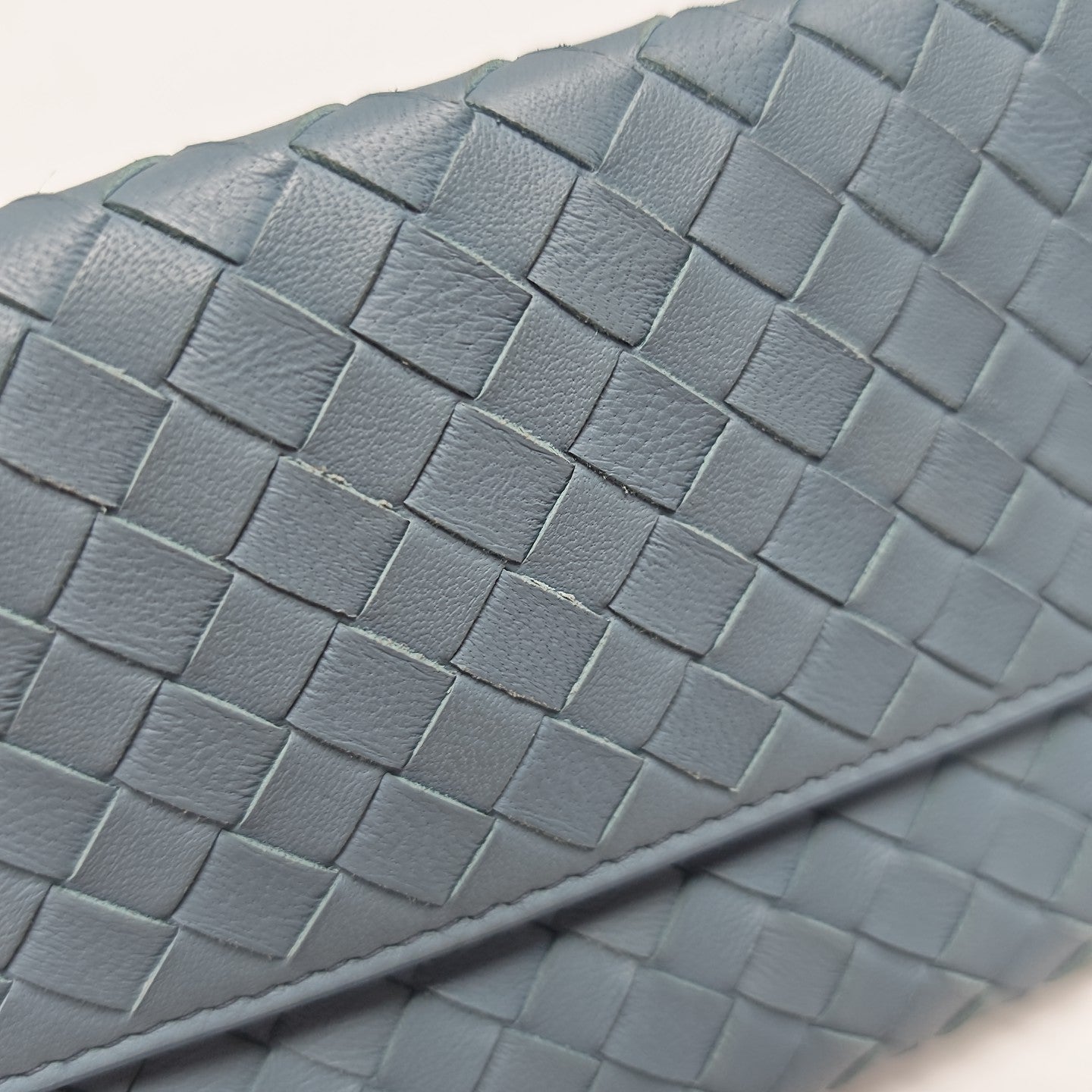 Lambskin Wallet Blue