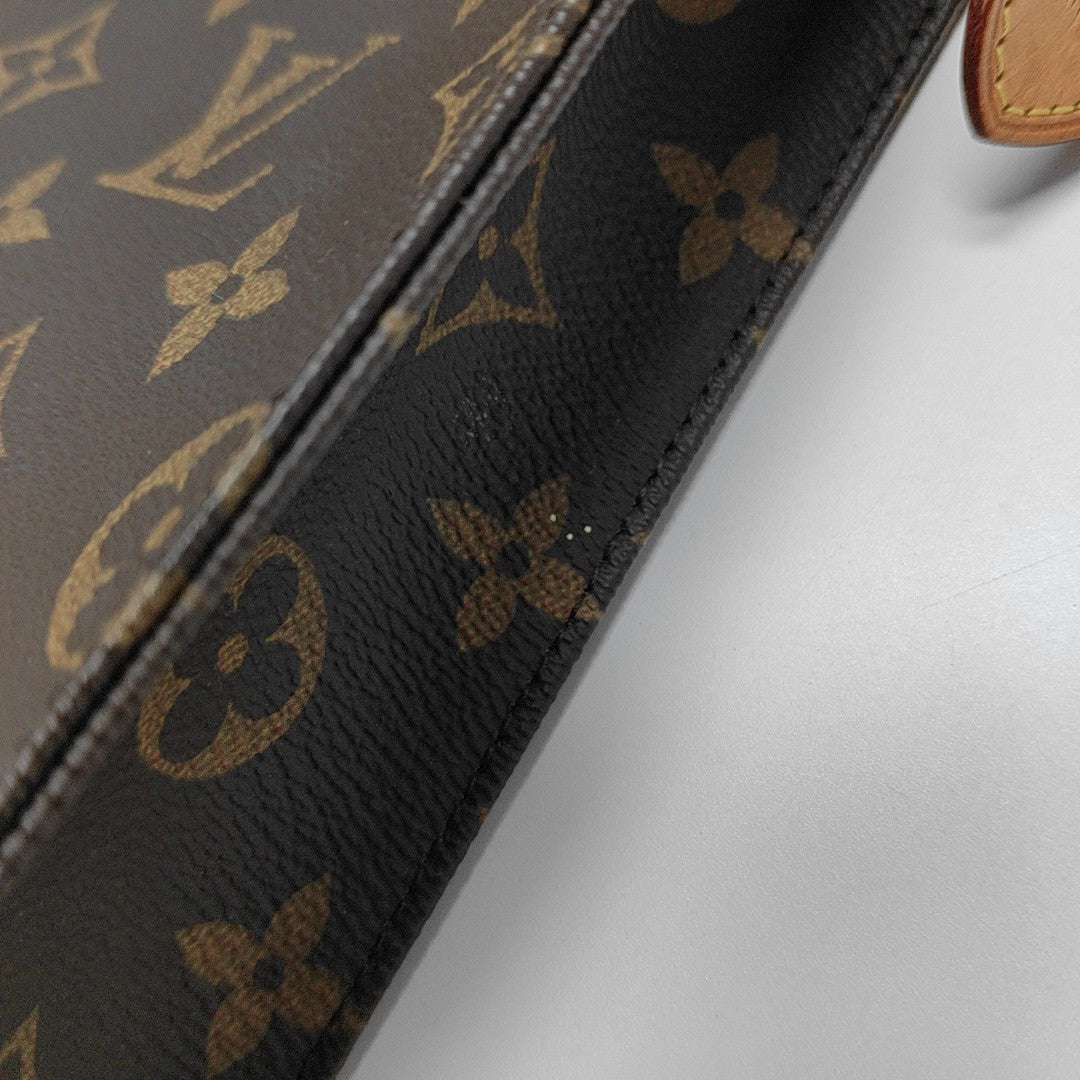 TOILET POCKET 26 Monogram Coated Canvas Brown