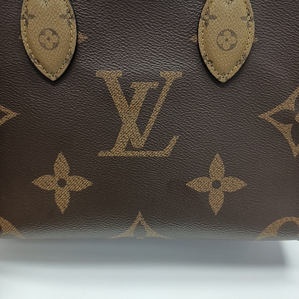 ONTHEGO PM Monogram Coated Canvas Brown