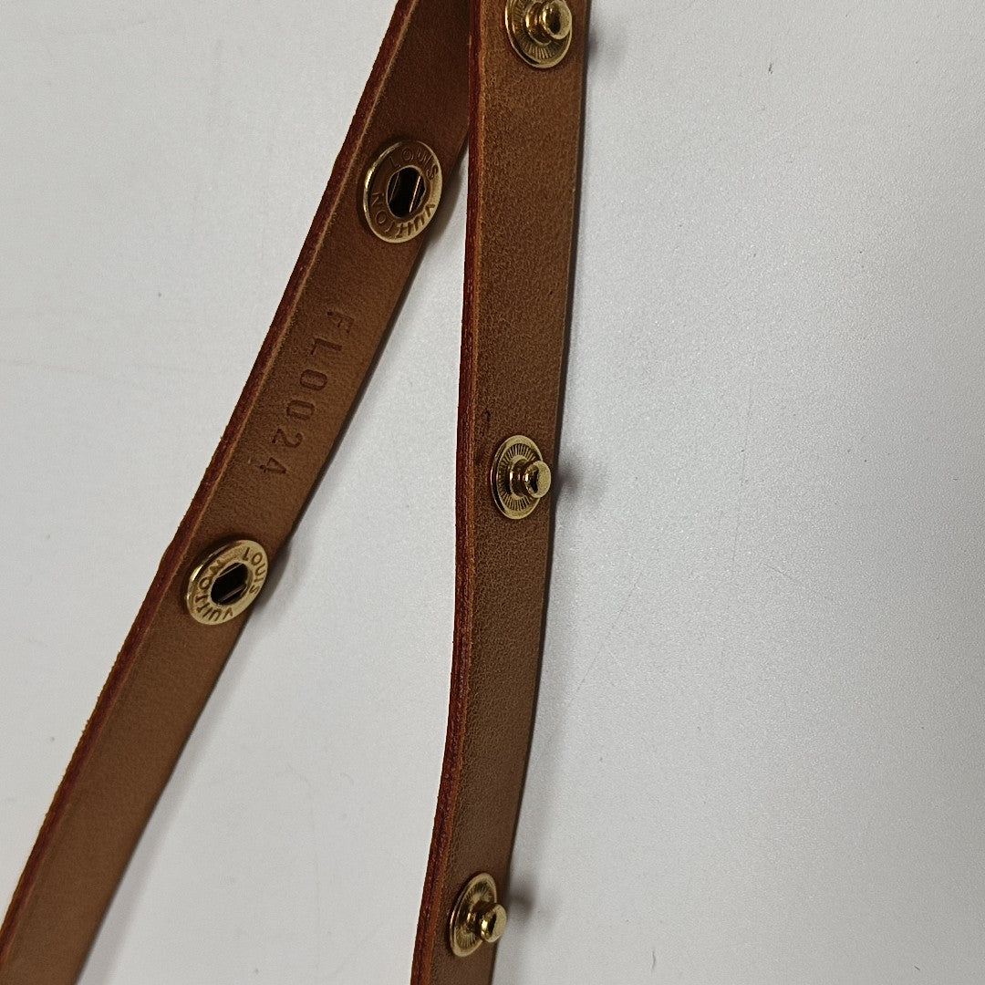 FLORENTINE Monogram Coated Canvas Brown