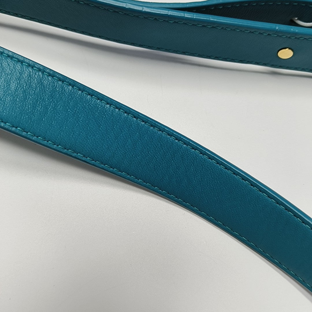 Cassette Medium Lambskin Blue
