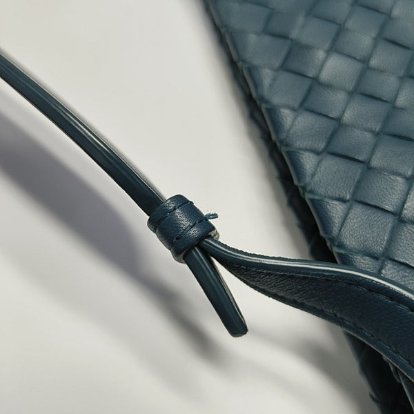 Lambskin Tote Bag Blue
