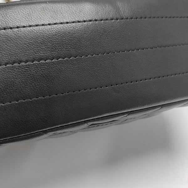 CLASSIC FLAP Mini Chevron Lambskin Black