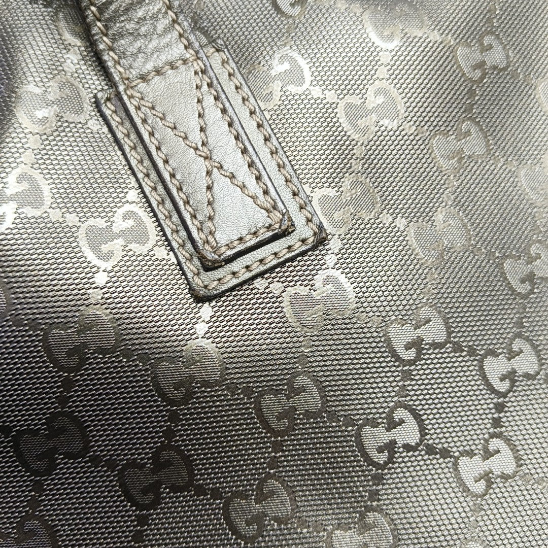 GG Imprime Monogram Calfskin Green