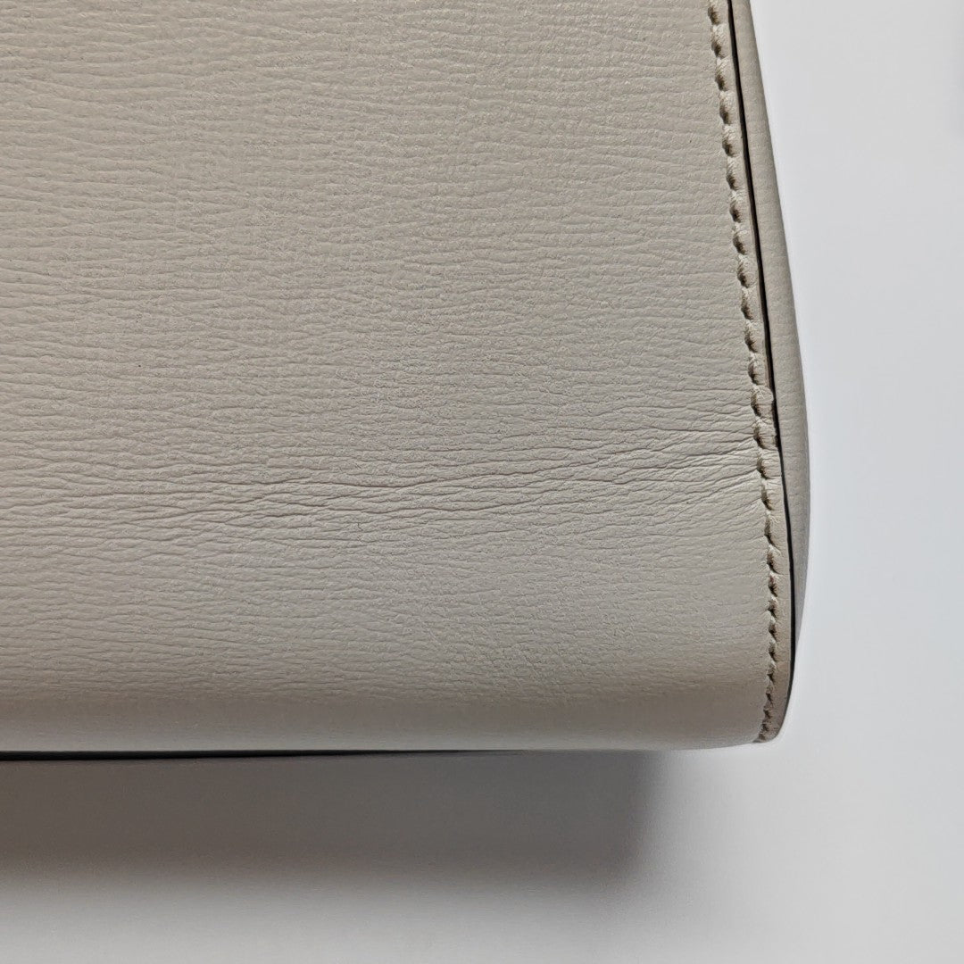 Horsebit 1955 Medium Calfskin White