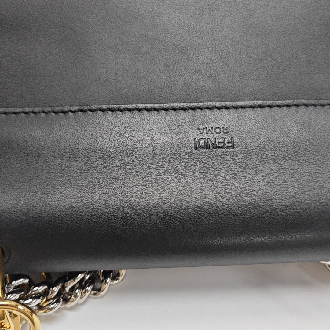 Kan I F Small Calfskin Black