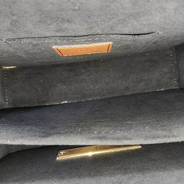 DAUPHINE Mini Monogram Coated Canvas Brown